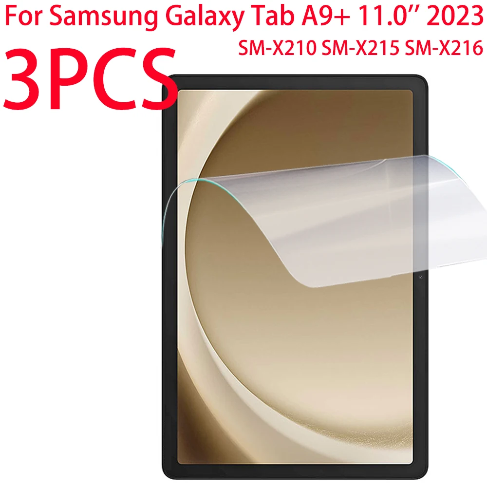 Galaxy Tablet Accessories - 3PCS PE PET ฟิล์มกันรอยหน้าจอสำหรับซัมซุง กาแลคซี่ แท็บ