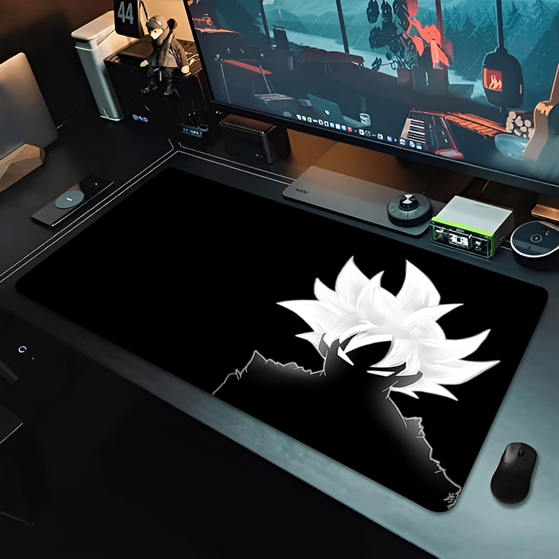 Graphic Tablet Accessories - แผ่นรองเมาส์อนิเมะ DBZ สีดำ ลายดราก้อนบอล ขนาดใหญ่ สำหรับคอมพิวเตอร์