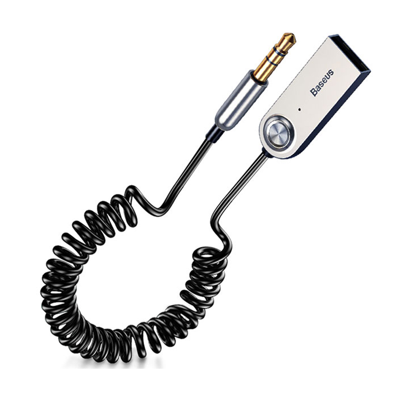 Accessories For Android Tablet - Baseus เครื่องส่งสัญญาณบลูทูธเครื่องรับสัญญาณไร้สายบลูทูธ5.0 AUX 3.5มม.ตัวแปลงบลูทูธสายออดิโอสำหรับ Headphone Speaker