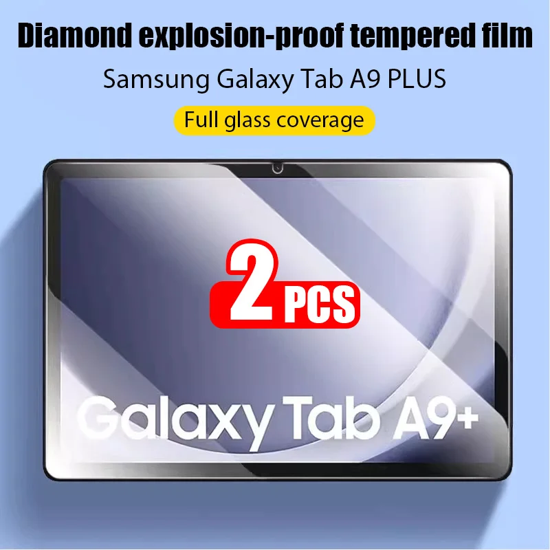 Galaxy Tablet Accessories - 2PCS HD Scratch Proof 11 นิ้วกระจกนิรภัยป้องกันหน้าจอสําหรับ