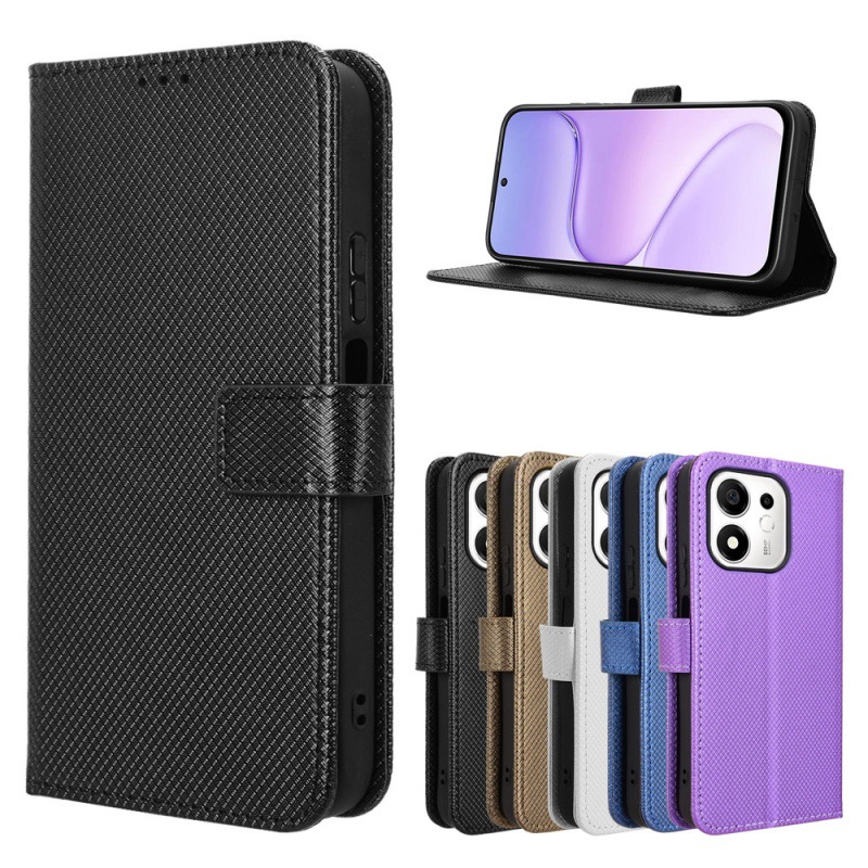 Magnetic Case Smart - เคสหนังแบบพับได้สำหรับ Honor 600 Smart 5G พร้อมฝาปิดแม่เหล็กแบบหนังสือ