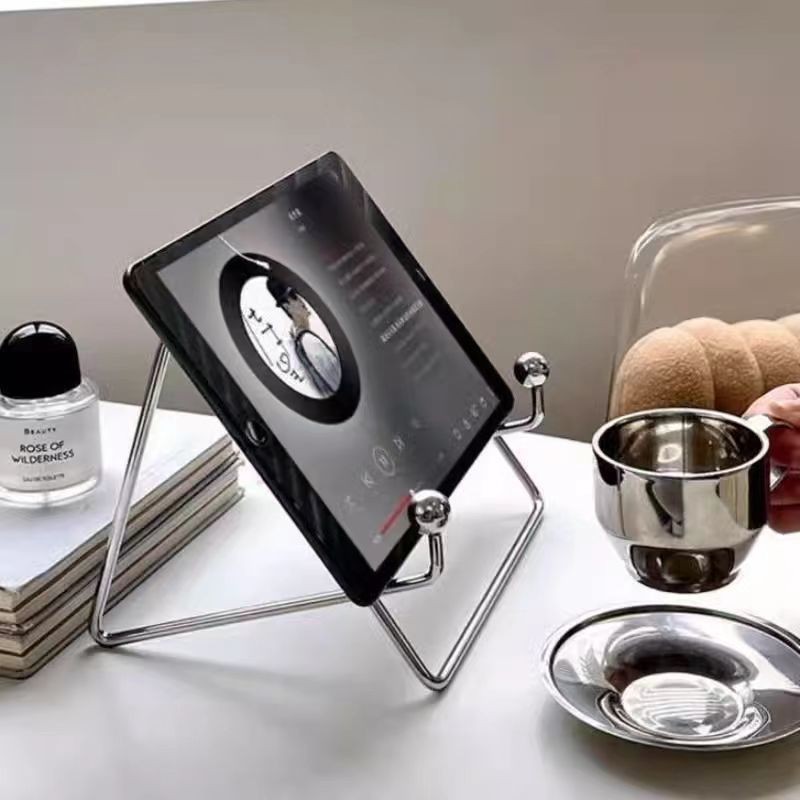Tablet Accessories For Reading - ขาตั้งแท็บเล็ตแบบพกพา ปรับระดับได้ ทำจากโลหะ ดีไซน์ทันสมัย สำหรับอ่านหนังสือ เรียนหนังสือ