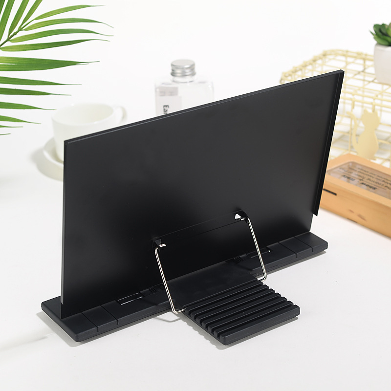 Tablet Accessories For Reading - ที่วางหนังสือแบบพกพา ทำจากโลหะ ปรับระดับได้ พับเก็บได้ ใช้สำหรับวางโน้ตเพลง ตำราอาหาร