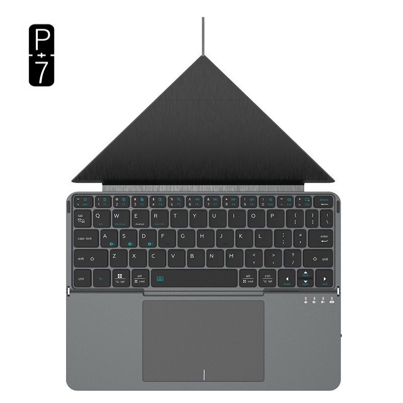 Accessories For Android Tablet - Ibox 11 คีย์บอร์ดพับได้สำหรับแท็บเล็ต เชื่อมต่อบลูทูธได้ทุกอุปกรณ์ พร้อมเคสตั้งสำหรับแท็บเล็ต Android
