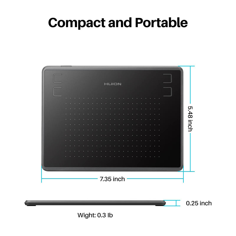 HUION H430P แท็บเล็ตดิจิตอล Mi - Graphic Tablet Accessories บทวิจารณ์และราคา