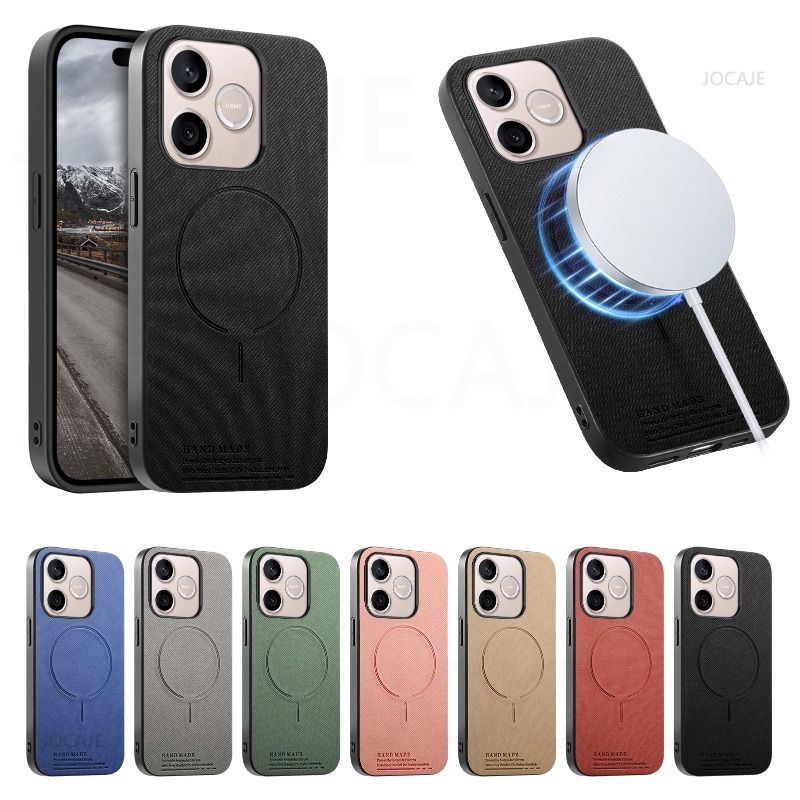 เคสหนังลายผ้าพร้อมแม่เหล็กสำหร - Magnetic Case Smart บทวิจารณ์และราคา