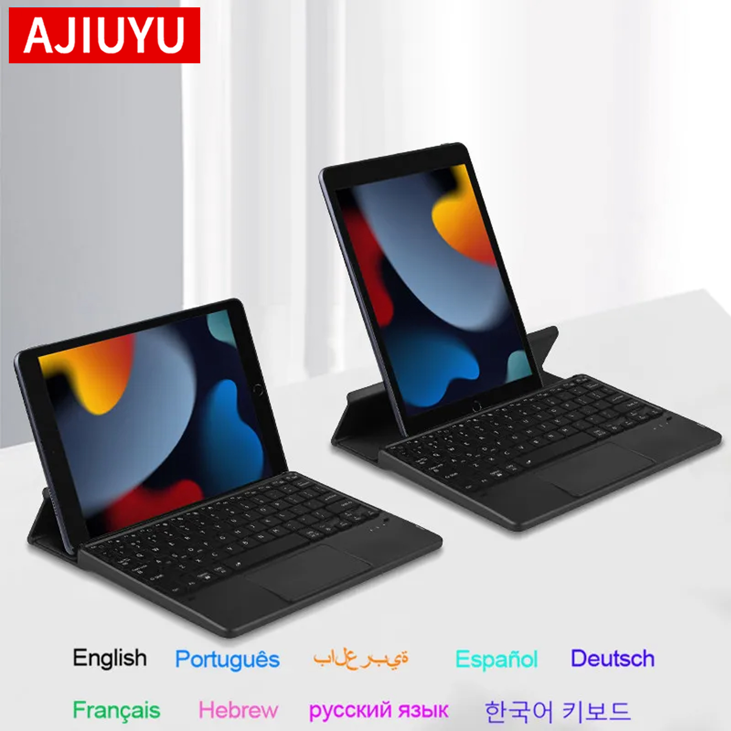 AJIUYU คีย์บอร์ดบลูทูธแบบพับได - Accessories For Android Tablet บทวิจารณ์และราคา
