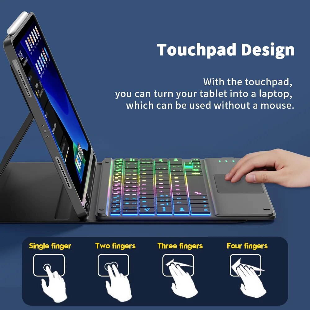 สำหรับ iPad แป้นพิมพ์แท็บเล็ตโ - Accessories For Android Tablet บทวิจารณ์และราคา