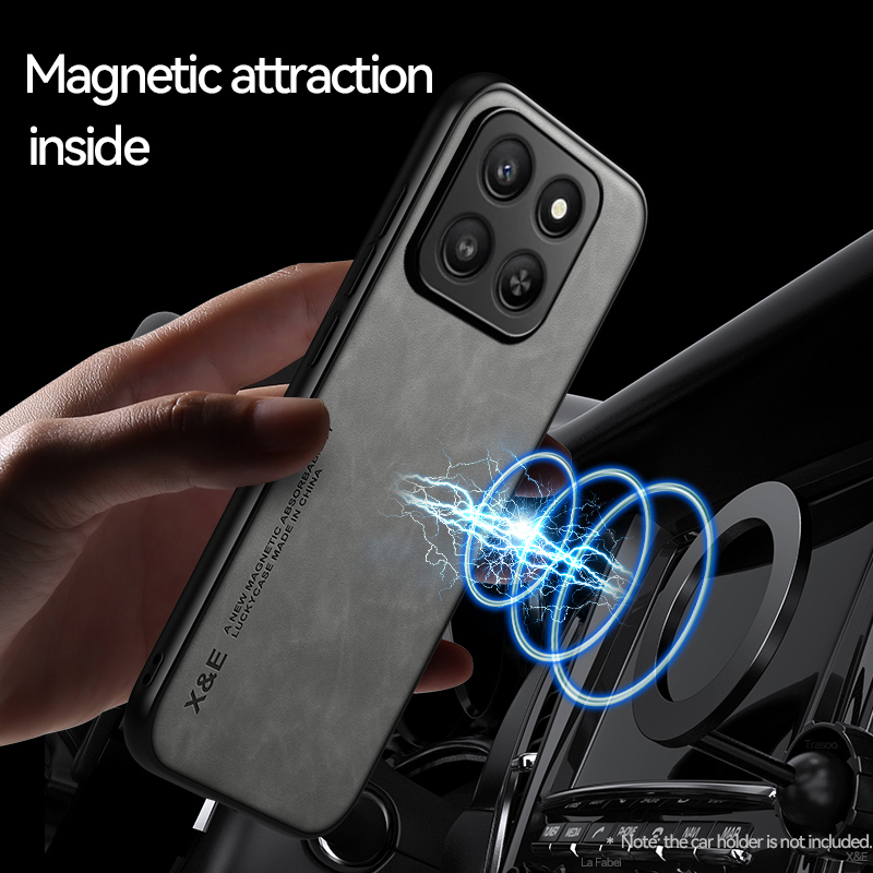 เคสหนังหรูสำหรับ Honor 400 พร้ - Magnetic Case Smart บทวิจารณ์และราคา