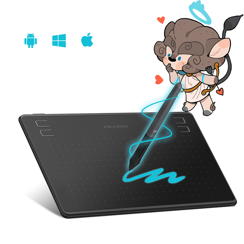 Huion HS64 แท็บเล็ตกราฟิกปากกา - Graphic Tablet Accessories บทวิจารณ์และราคา