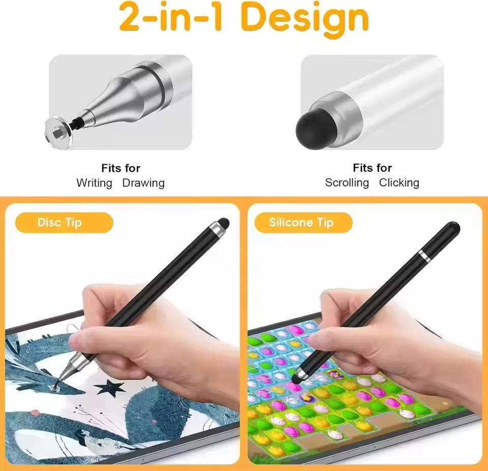 ปากกาสไตลัสอเนกประสงค์ 2 in 1  - Accessories For Android Tablet บทวิจารณ์และราคา